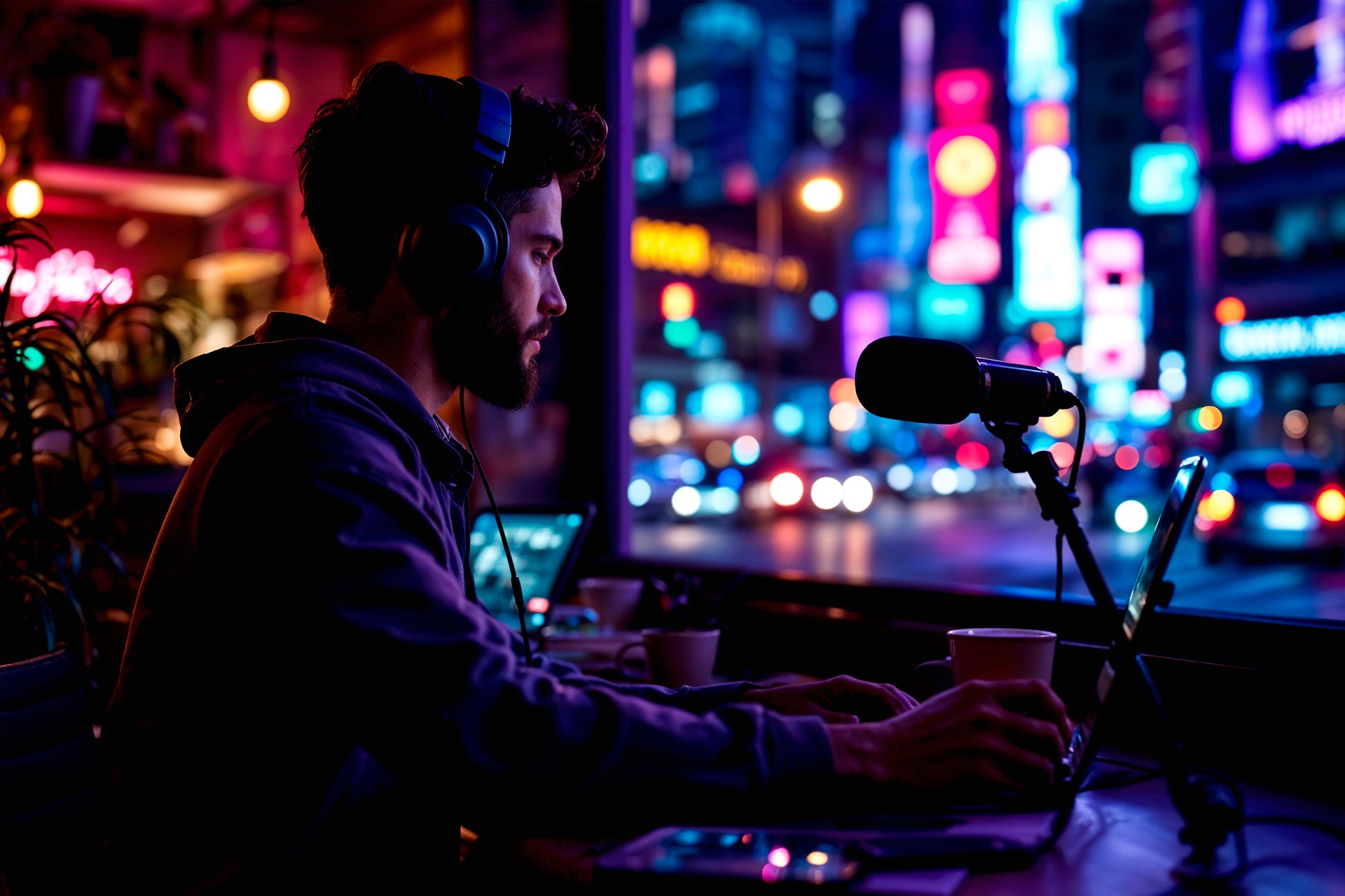 Estudio de radio profesional